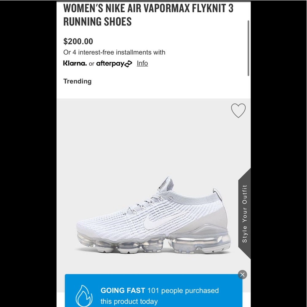 Nike Vapormax Flyknit 3